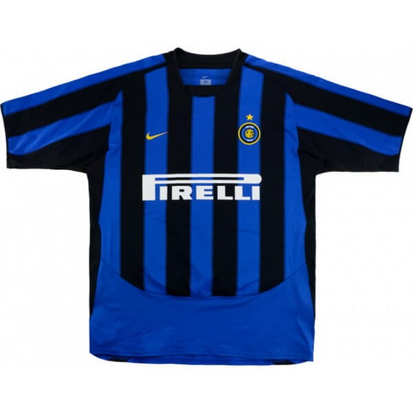 Tailandia Camiseta Inter Milan 1ª Retro 2003 2004 Azul